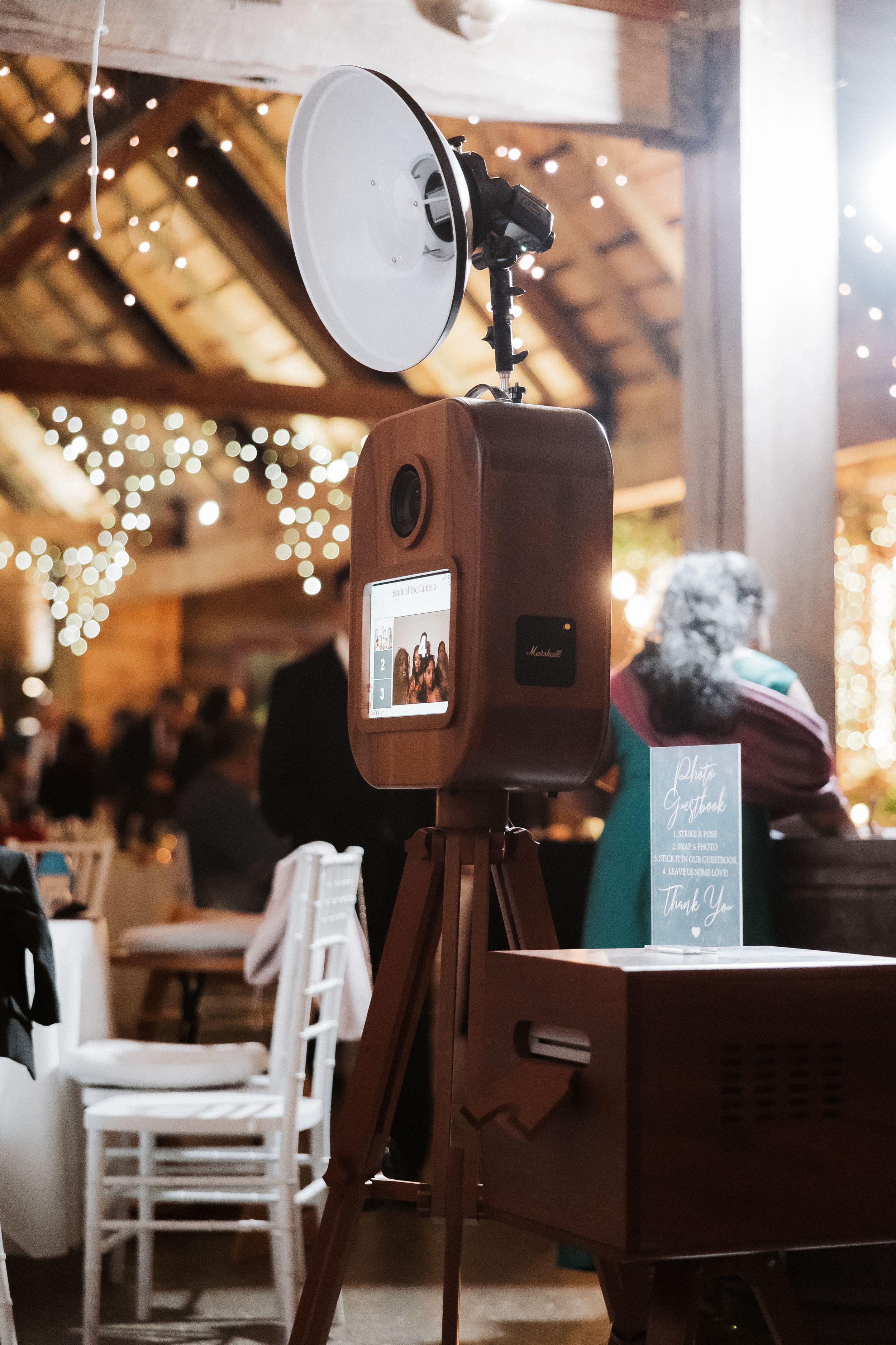 PhotoBooth fun at an Auckland wedding reception