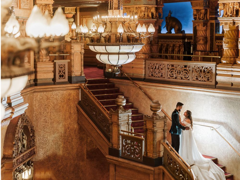 Wedding at Auckland Town Hall in the city centre