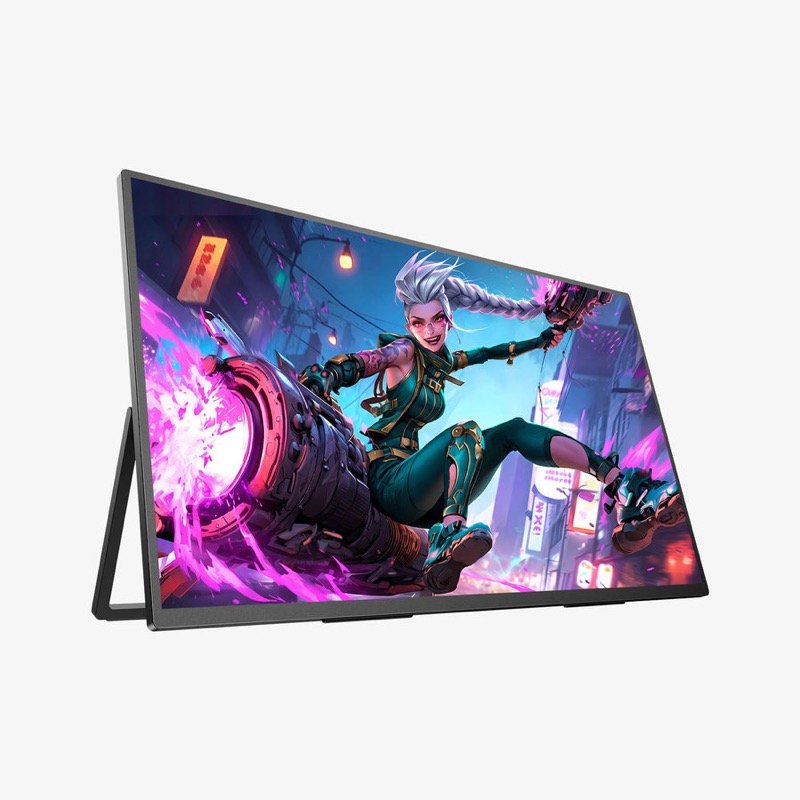 UPERFECT portable monitor on a stand
